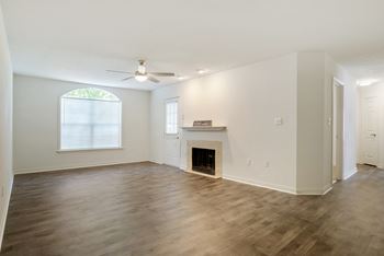 A room with fireplace